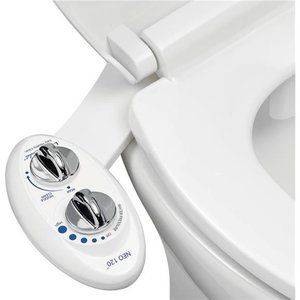 LUXE Bidet NEO 120 - Self Cleaning Nozzle - Non-Electric Bidet Toilet Attachment